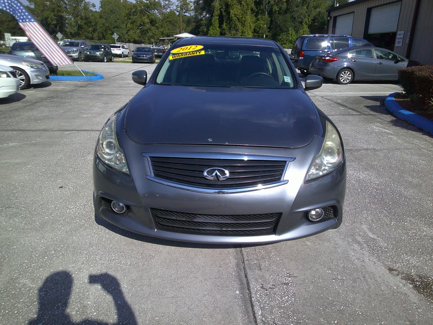 2012 SILVER INFINITI G37X (JN1CV6ARXCM) , located at 390 Hansen Avenue, Orange Park, FL, 32065, (904) 276-7933, 30.130497, -81.787529 - Photo#0